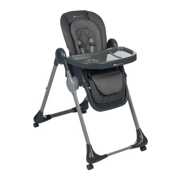 profil chaise haute olea minéral graphite - bébé confort Chaise haute Olea minéral graphite - Bébé Confort
