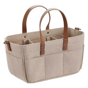 profil grand panier de rangement en feutrine pour accessoires bébé Panier de rangement