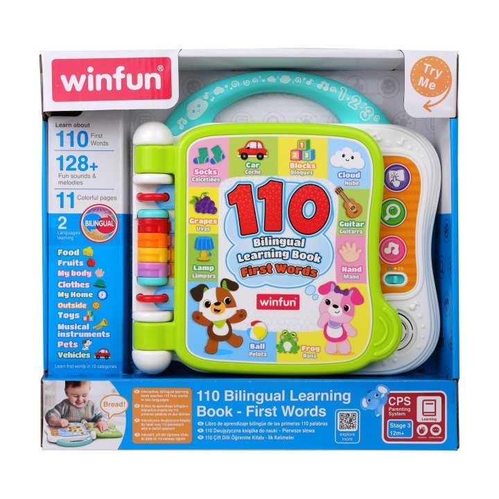 Livre d'apprentissage bilingue - Winfun