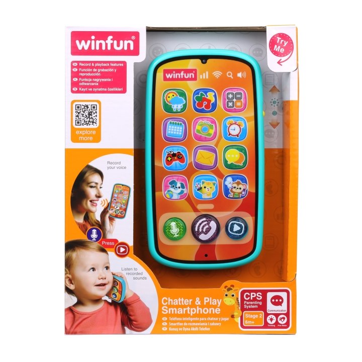 profil smartphone pour bébé - winfun Smartphone pour bébé - Winfun