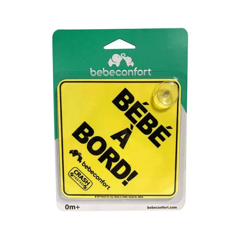 Sticker “Bébé à Bord” plastifié - Bebeconfort