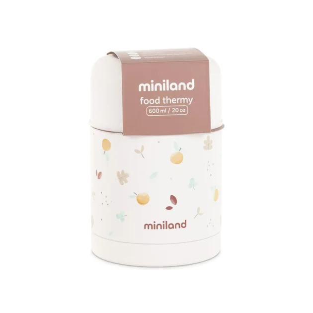 profil thermos alimentaire solide valencia 600 ml - miniland Thermos alimentaire solide « Valencia » 600 ml - Miniland