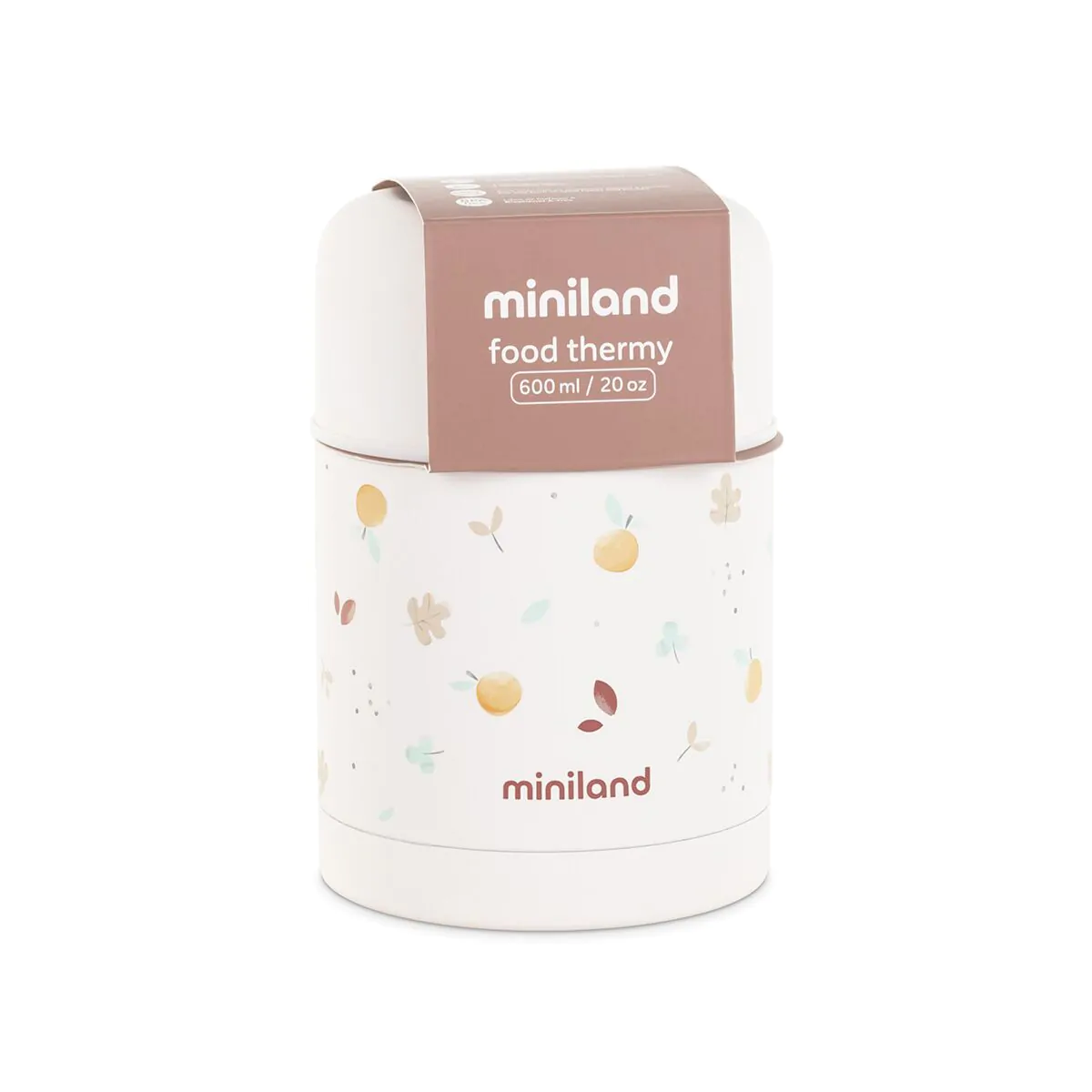 profil thermos alimentaire solide valencia 600 ml - miniland Thermos alimentaire solide « Valencia » 600 ml - Miniland