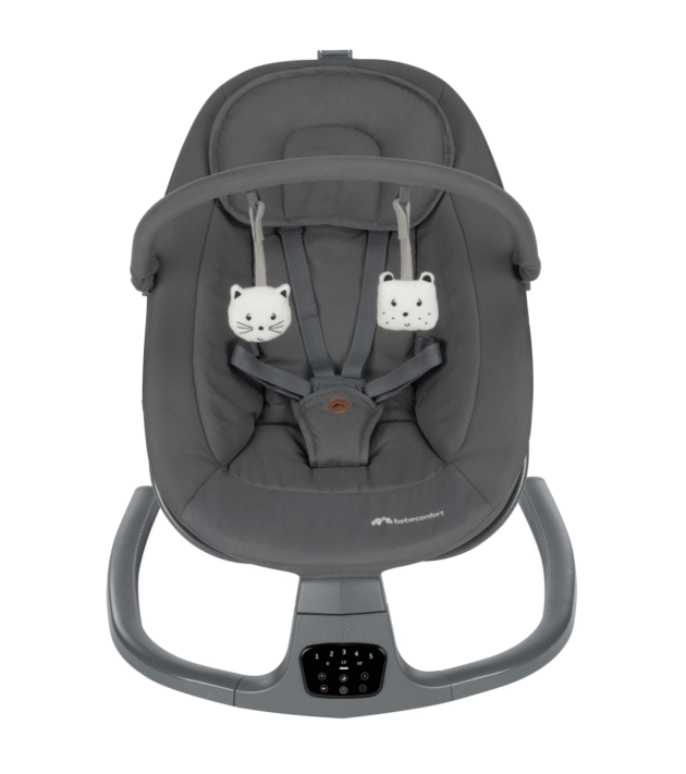 Transat berceur électrique Melilo graphite minéral - Bébéconfort
