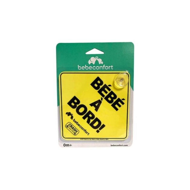 sticker “bébé à bord” plastifié - bebeconfort Sticker “Bébé à Bord” plastifié - Bebeconfort