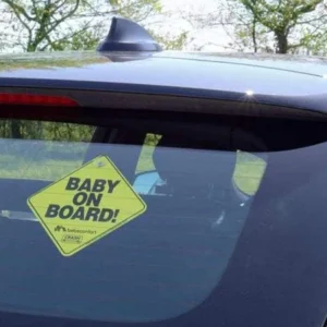 sticker plastifié baby on board - bebeconfort Sticker Plastifié Baby on board - Bebeconfort