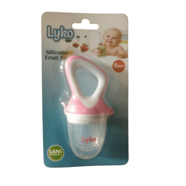 Sucette alimentaire fruit en silicone pour bébé - Lyko