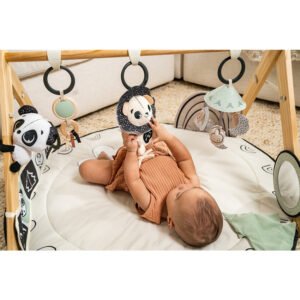 Tapis D'Eveil luxe en bois black and white - Tiny Love