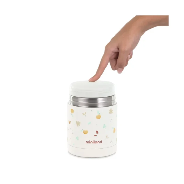 thermos solide valencia 600 ml - miniland Thermos alimentaire solide « Valencia » 600 ml - Miniland