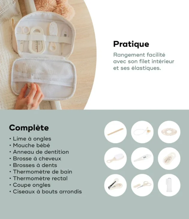 Trousse de soin sable sand - Babymoov