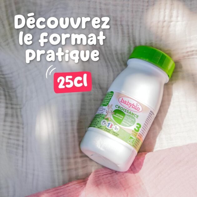 250 ml - babybio Lait de croissance biologique en liquide 250 ml - Babybio