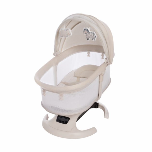 Berceau électrique multifonction Orbit beige bluetooth - Mastela