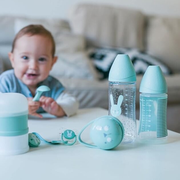 Boîte à Sucettes Duo Hygge Baby Vert – Suavinex