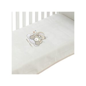Couverture Teddy 80 x 110 cm beige - Naf Naf