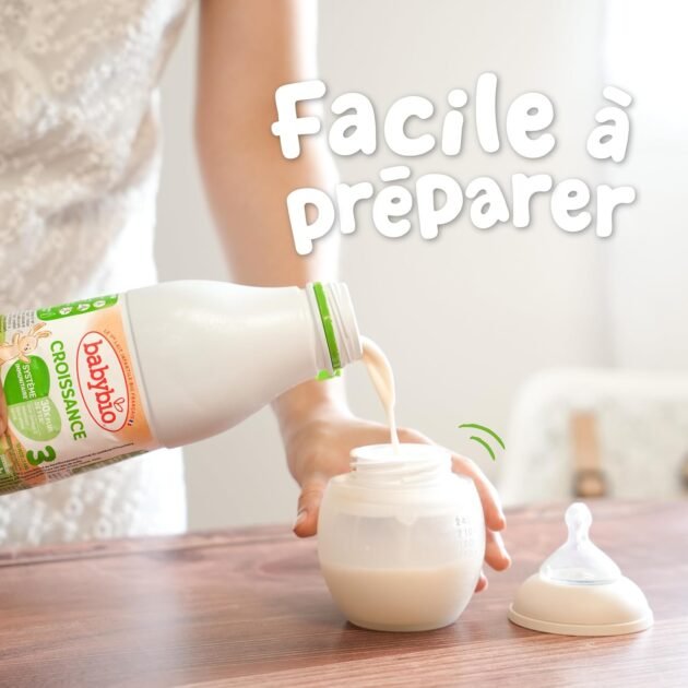 facile à préparer - babybio Lait de croissance biologique en liquide 250 ml - Babybio