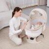 Berceau électrique multifonction Orbit beige bluetooth - Mastela