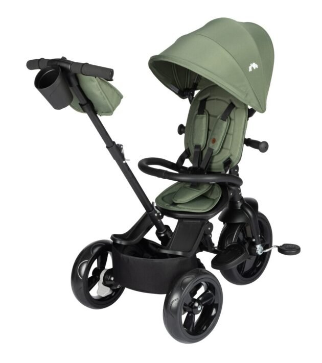 Poussette et tricycle 2en1 Windy Mineral Green - BebeConfort