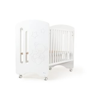 profil lit bébé lovely premium avec fonction cododo - inter baby Lit en bois bébé Lovely Premium avec fonction cododo - Interbaby