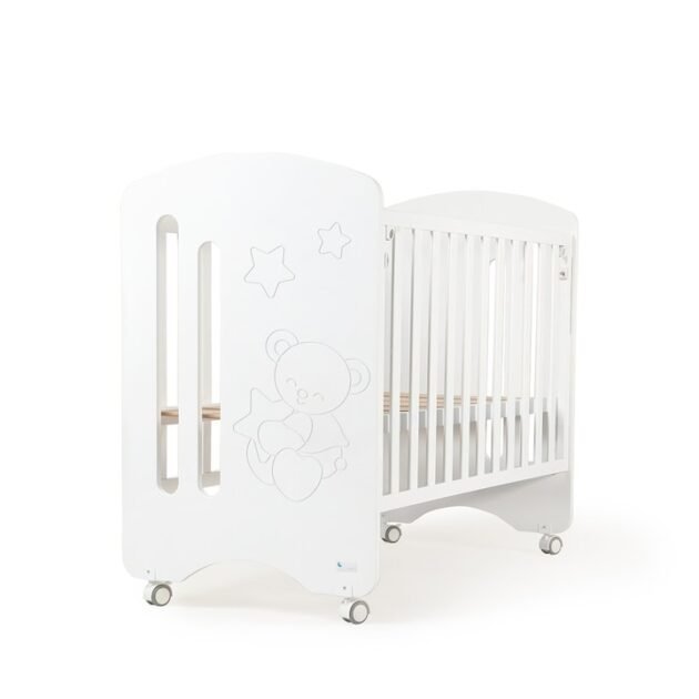 profil lit bébé lovely premium avec fonction cododo - inter baby Lit en bois bébé Lovely Premium avec fonction cododo - Interbaby
