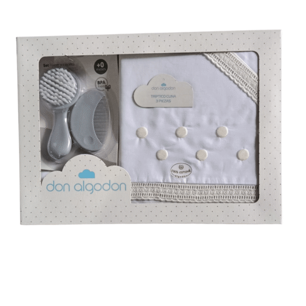 profil-parure-lit-3pieces-60-x-120-beige-zoé-brosse-et-peigne-don-algadon Parure lit 3pièces 60 x 120 zoé beige + brosse et peigne - Don Algado