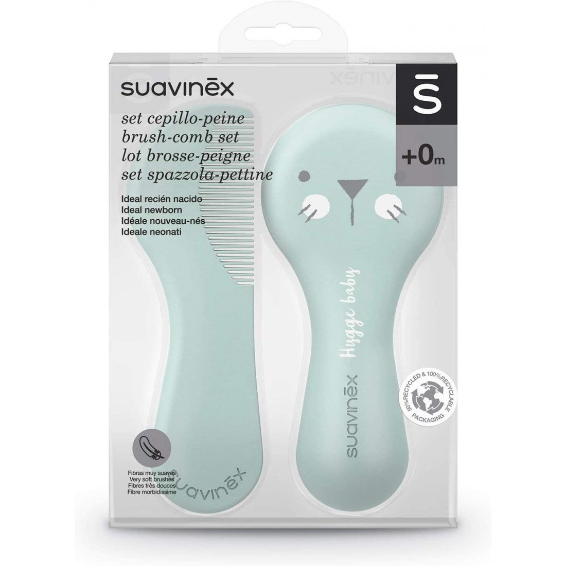 Set brosse et peigne pour bébé - Suavinex