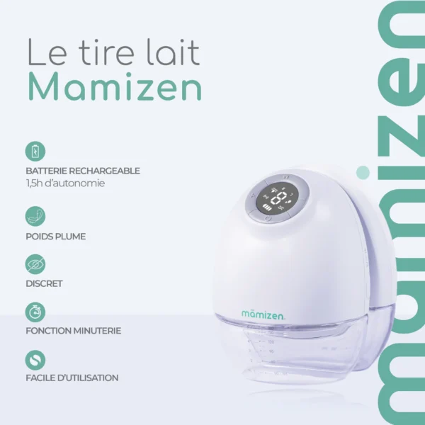 Tire-Lait électrique mains libres - Mamizen
