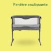 berceau bébé confort gobebe.ma berceau cododo amara 2en1 tinted graphite - bébé confort maroc