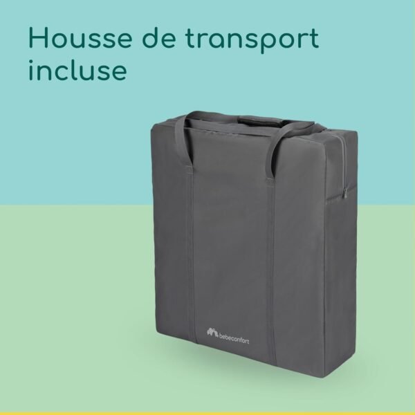 berceau cododo 2en1 avec sac de rangement - bébé confort gobébé.ma berceau cododo amara 2en1 tinted graphite - bébé confort gobebe.ma
