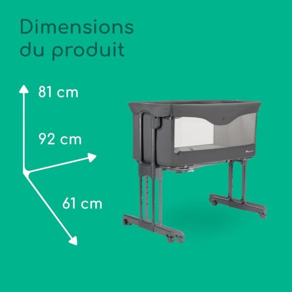 berceau cododo 2en1 - bébé confort gobebe.ma berceau cododo amara 2en1 tinted graphite - bébé confort maroc