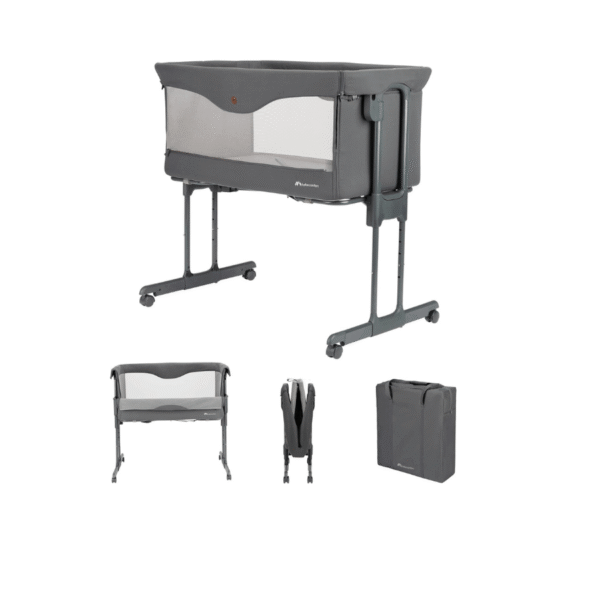 berceau cododo 2en1 pratique et confortable - bébé confort gobébé.ma berceau cododo amara 2en1 tinted graphite - bébé confort maroc