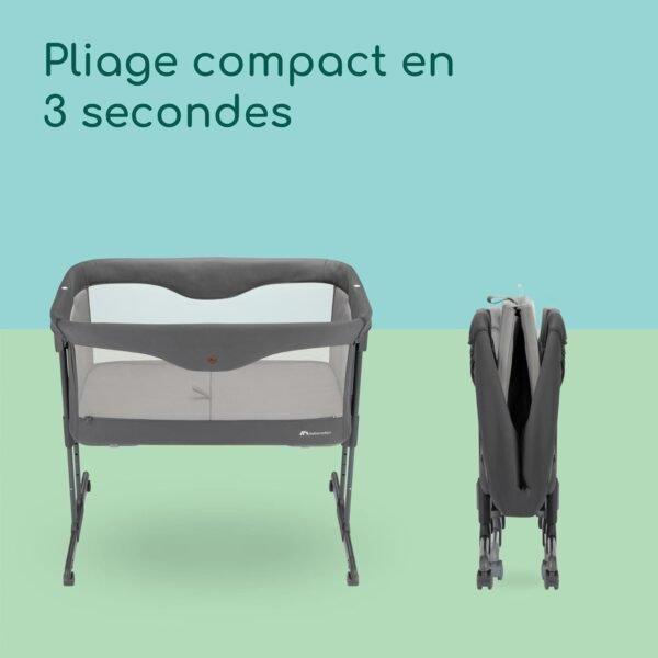 berceau cododo facile à plier - bébé confort gobebe.ma berceau cododo amara 2en1 tinted graphite - bébé confort maroc