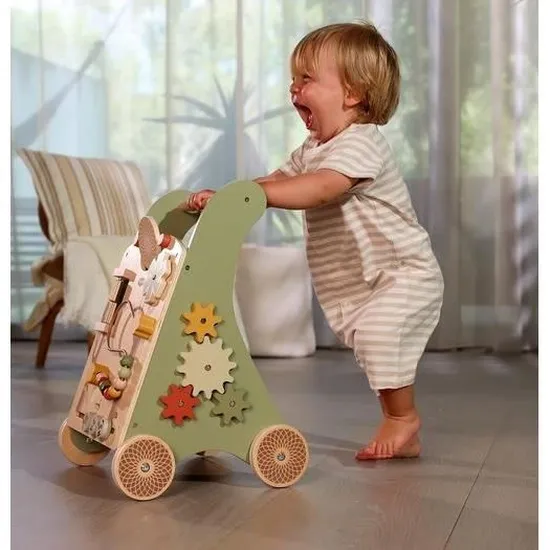 chariot de marche bébé en bois boho - tiny love gobebe.ma chariot de marche en bois boho maroc