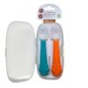 Coffret de 2 cuillères en silicone avec ventouse - Bebekevi