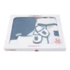 coffret de bain bébé en mousseline 4 pièces motif ours - bebekevi