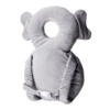 coussin protecteur antichoc bébé motif éléphant gris– bebekevi maroc