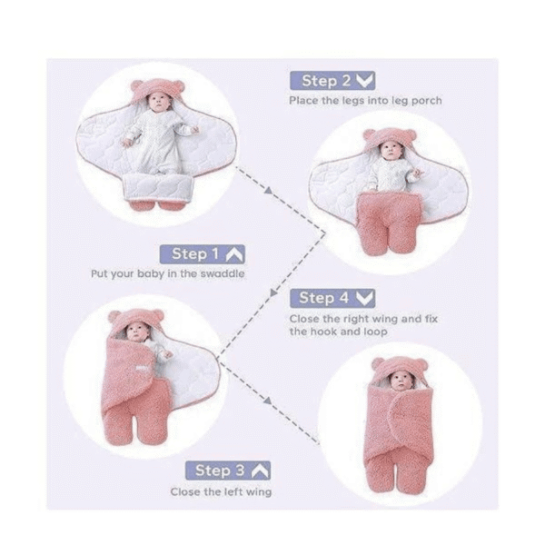 nid d'ange facile à utiliser Nid d'ange bébé en coton doux - Bebecix