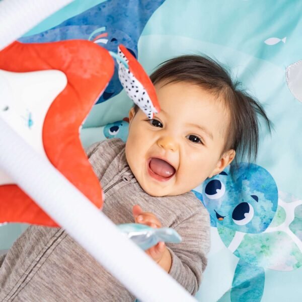 tapis d'eveil confortable Tapis d'éveil en tissu Gymini Océan - Tiny Love