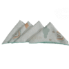 Lot de 4 mouchoirs en mousseline 25 x 25 cm - Bebekevi