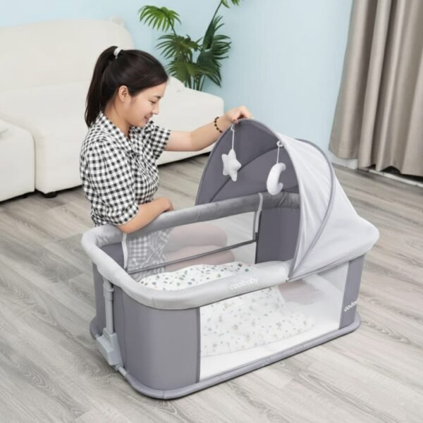 Berceau Cododo Électrique Balancelle Parc 4 en 1 – Cool Baby