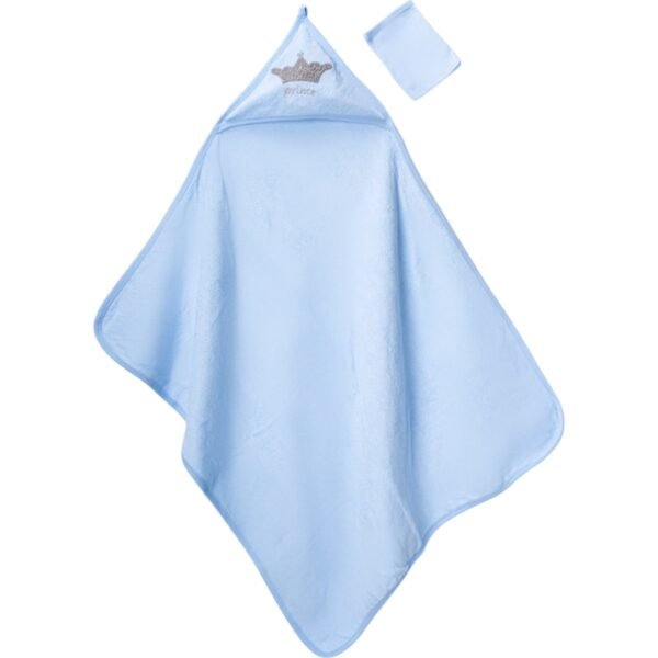 cape de bain avec gant pour prince aybus baby gobébé.ma cape de bain 100 x 100 cm avec gant prince - aybus baby maroc