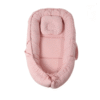 couffin bébé avec oreiller polyvalent rose - bebekevi maroc couffin nest bien rembourré gobébé.ma