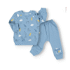 ensemble garçon 2 pièces pull dino et pantalon bleu aybus baby gobébé.ma ensemble garçon 2 pièces pull dino et pantalon - aybus baby maroc