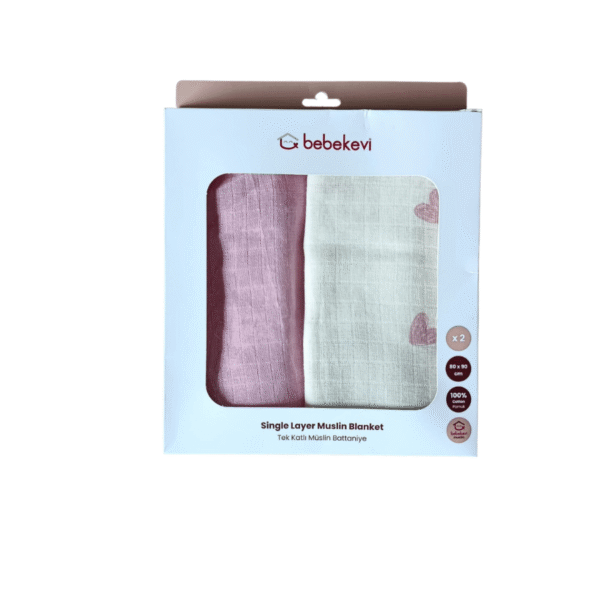 lot de 2 couvertures 100% coton doux et confortable maroc