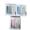 lot de 2 couvertures mousseline 100% coton maroc