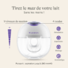 tire-lait mains libres compact simple – lansinoh maroc Tire-lait double mains libres compact simple – Lansinoh