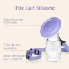 Tire-Lait Manuel en Silicone –  Lansinoh