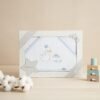 Cape de bain bébé 100 x 100 cm motif cygne - Naf Naf