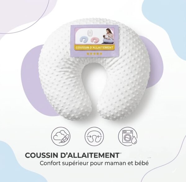 coussin d’allaitement – confort supérieur pour maman et bébé maroc confort et douceur optimal pour maman et bébé maroc