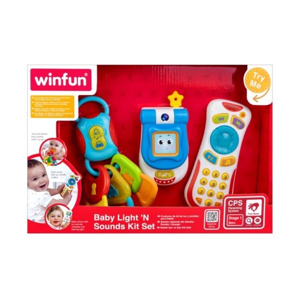 Kit lumières et sons pour bébé - Winfun