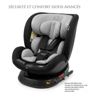 siège auto bébé i-size sécurité optimale pour bébé– confort maroc